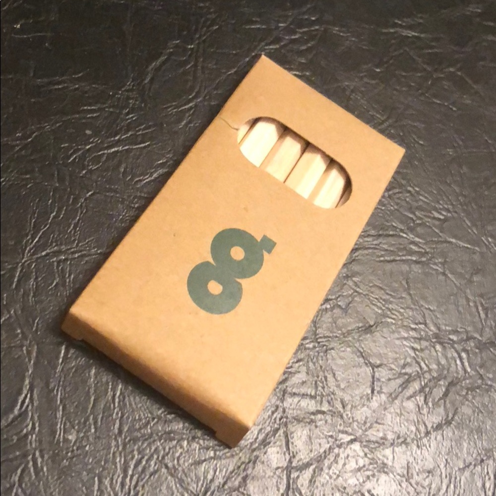 Collectable gossamer colored pencils